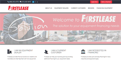 Desktop Screenshot of firstleaseonline.com